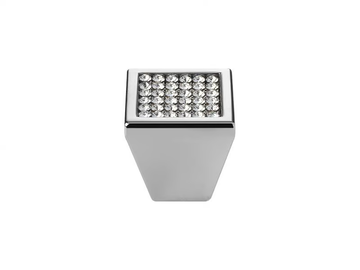 MESH CRYSTAL - Zamak furniture knob with Swarovski® Crystals by LINEA CALI' - view 2